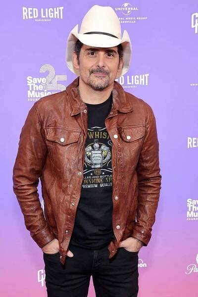 Brad Paisley attends Save The Music's 25 Years Celebration at NeueHouse Hollywood on November 01, 2023 in Hollywood, California