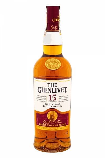 The Glenlivet 15-ročná French Oak Reserve v Krabici - Alkoholonline.sk