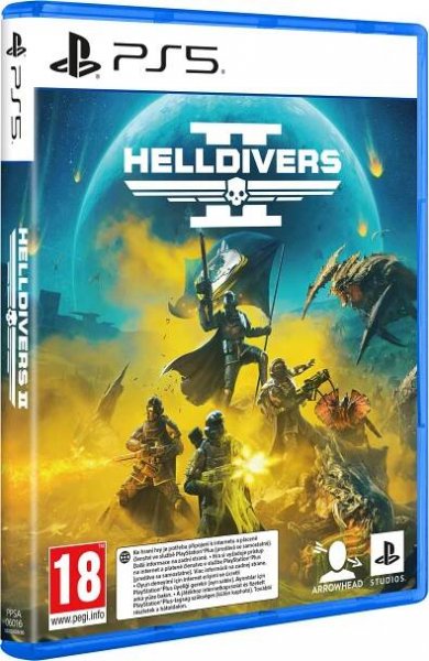 Hra PS5 Helldivers II.