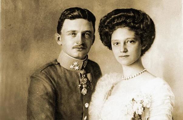 Karel I. a Zita Bourbonsko-Parmská: V Brandýse na císařský pár nezapomněli! | 100+1 zahraniční zajímavost