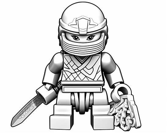 Ninjago 13 - Omalovánky k vytisknutí zdarma