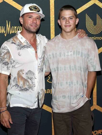 Ryan Phillippe and Deacon Reese Phillippe Stephen Curry's Official After Party presented by FTX, Unanimous Media and Talent Resources Sports