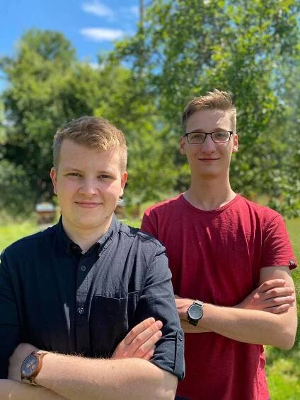 Die Gründer von Honigradar: Rico und Tim