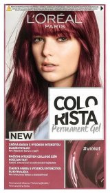 L'Oréal Paris Colorista Permanent Gel Barva na vlasy pro ženy 60 ml Odstín Violet | ELNINO.CZ