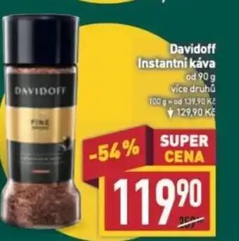 Billa Davidoff Instantní káva nabídka