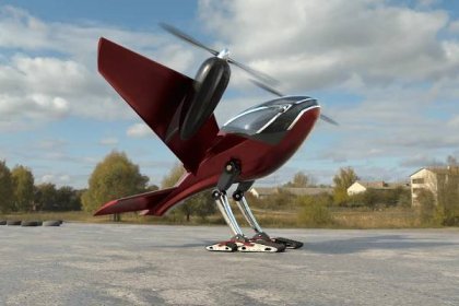 Africa's all-electric Phractyl Macrobat birdoplane will squat back, tilt its wings skyward, and perform "near vertical" takeoff and landing
