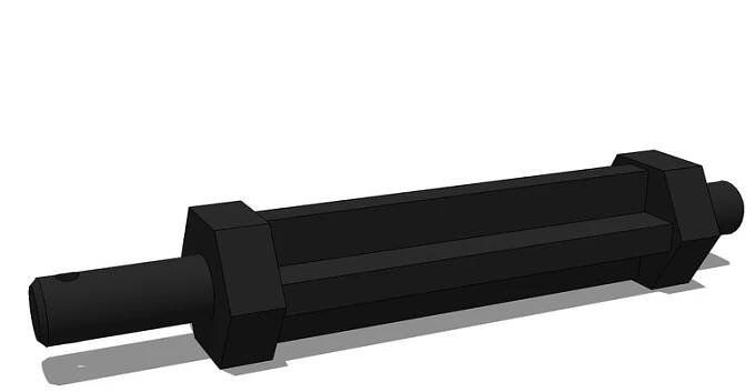 Vymezovací podložka M6x53