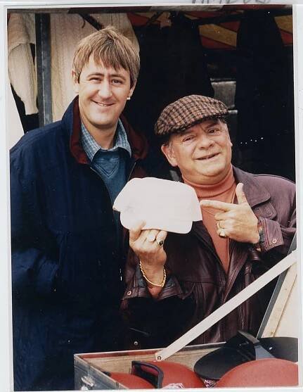 David Jason and Nicholas Lyndhurst from Only Fools and Horses.