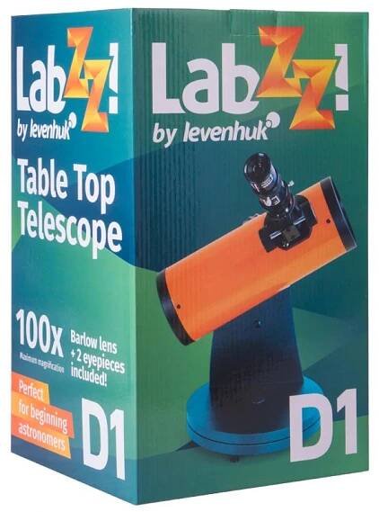 foto Hvězdářský dalekohled Levenhuk LabZZ D1,  9