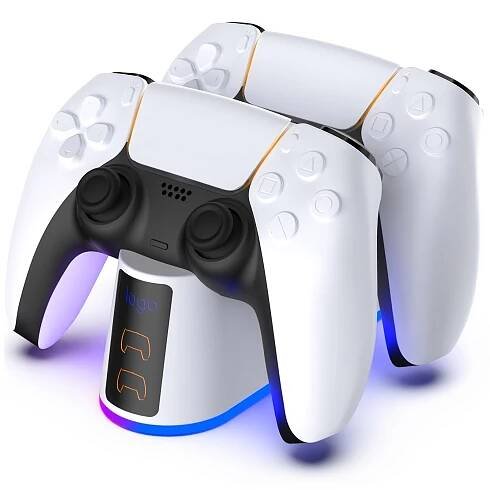 Duální nabíječka PS5 pro bezdrátový ovladač DualSense