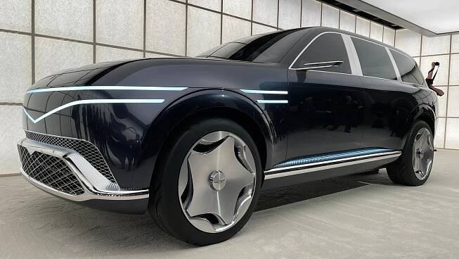 Genesis Neolun Concept Shows Off The Brand's Big SUV Future With Coach Doors And Heated Floors - Jalopnik