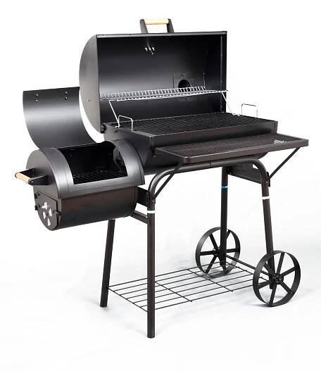 G21 Gril na dřevěné uhlí BBQ big MINI 6390302 lokomotiva