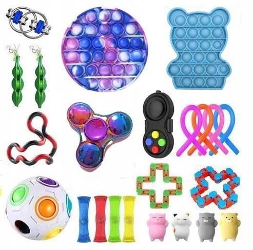 Push Bubble Fidget - Nízká cena na Allegro