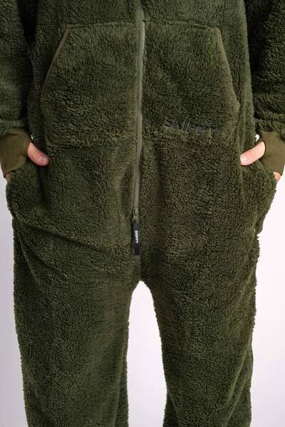 Dupačky teddy dusty green