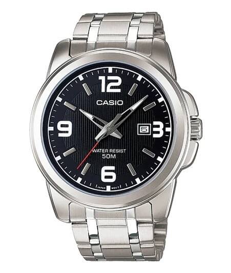 Hodinky Casio Pánské analogové hodinky Seafrontthetlan stříbrná One size