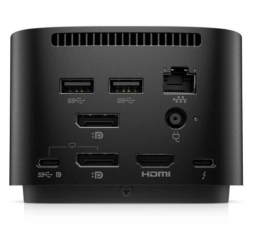 HP 280W dok Thunderbolt G4 s kombinovaným kabelem (4J0G4AA#ABB)