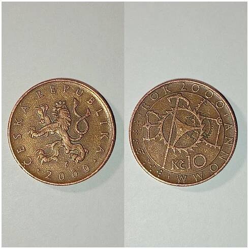 Desetikoruna - milénium - rok 2000