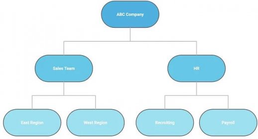 Example of a multi-team structure