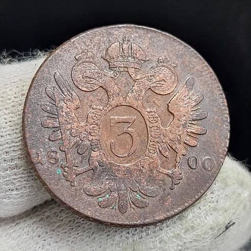 3 Krejcar 1800 B • František II - Numismatika