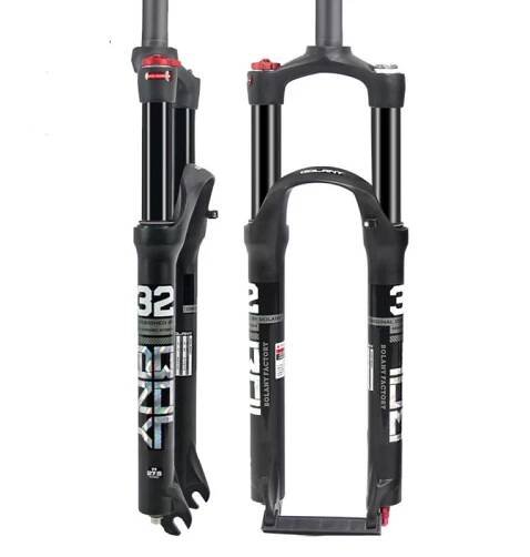 BOLANY Přední vidlice pro horské kolo MTB odpružená vzduchová vidlice 26 palců 27,5 palců