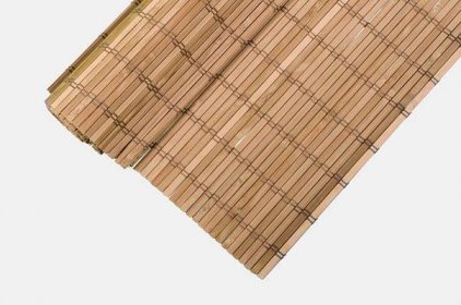 Bambusová rohož na stěnu 80x200 Hnědá Bamboo