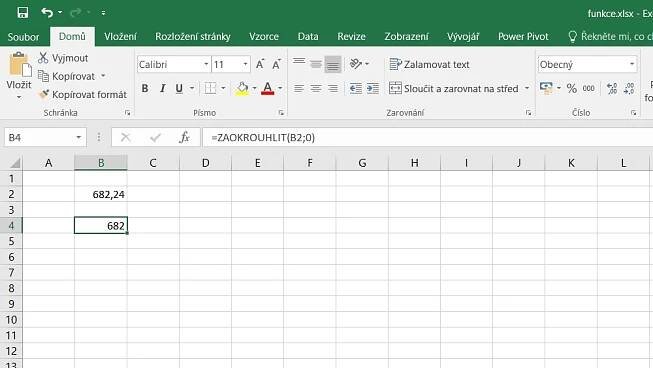 Jak v Excelu zadat funkci
