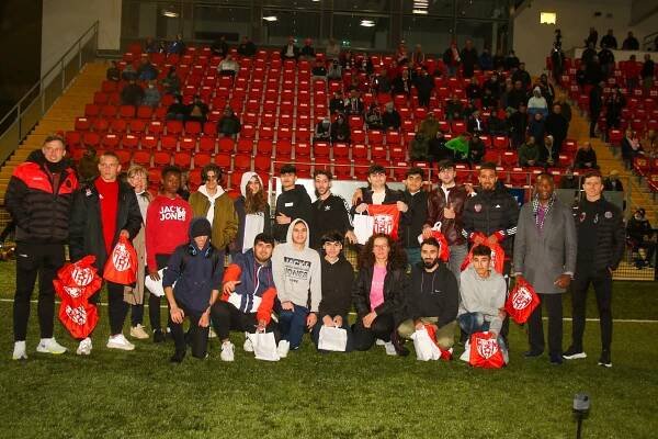 Young Syrian refugee group visit Derry for football and AR programme | News | Making The Future