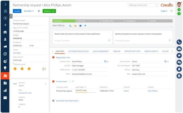Lead Management in Healthcare CRM