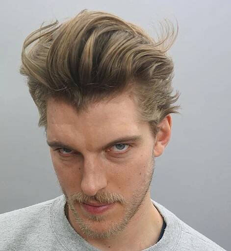 joshlamonaca new textured pompadour haircut