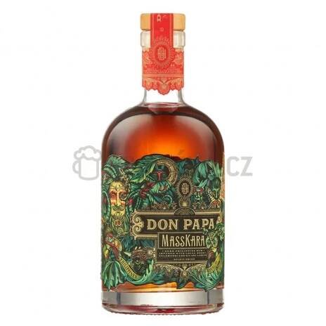 Rum don Papa Masskara Limited Edition 0,7l 40% (holá láhev) 