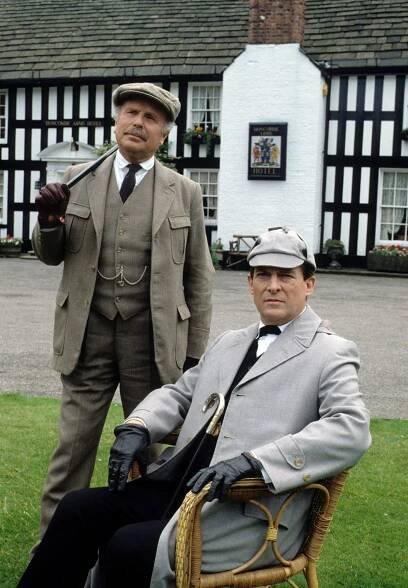 Z deníku Sherlocka Holmese - Záhada Boscombského údolí - Z filmu - Edward Hardwicke, Jeremy Brett