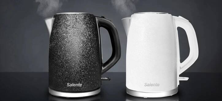 Rychlovarná konvice Salente IceQueen 1,7 l, nerez, bílá