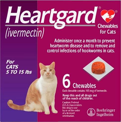 Heartgard Chewable Tablet for Cats