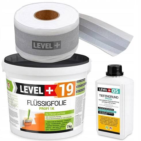 Fólie 7 kg Hydroizolace Páska 5 m Zem 1 l