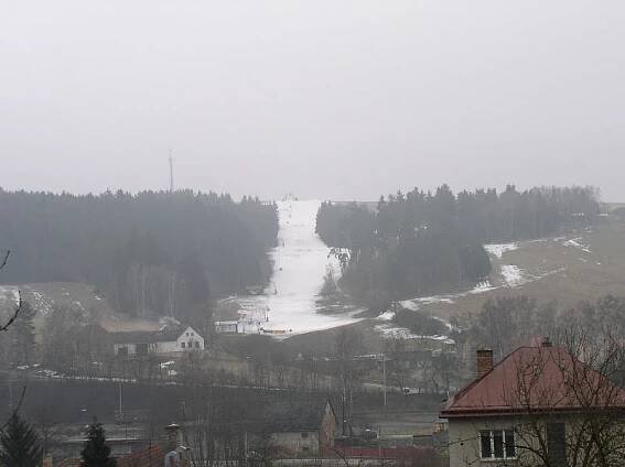 Luka nad Jihlavou - sjezdovky a sníh