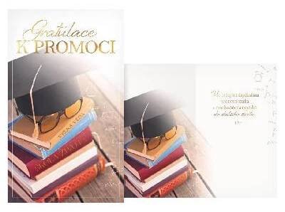 Přání k ukončení studia - Gratulace k promoci (knihy)