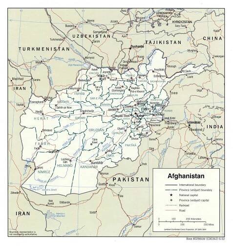 Afghanistan Maps - Perry-Castañeda Map Collection - UT Library Online