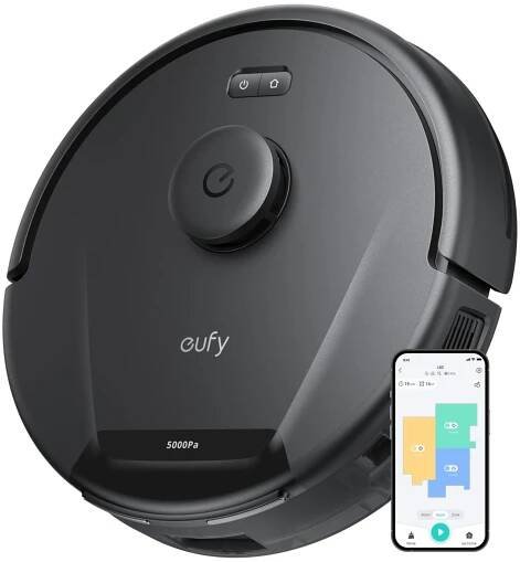 eufy L60 Robotický vysavač 5000Pa iPath laserový navigační čistič certifikovaný renovace