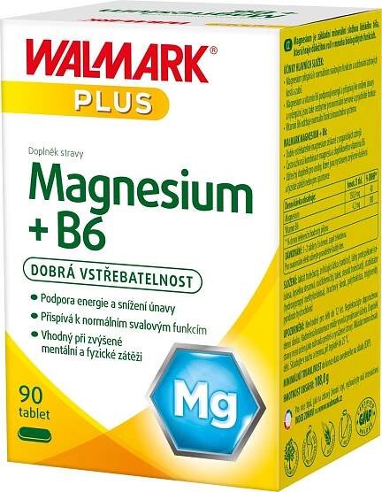 Walmark Magnesium + B6 90 tablet