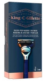 Gillette King C Shave & Edging modrý od 394 Kč - Heureka.cz