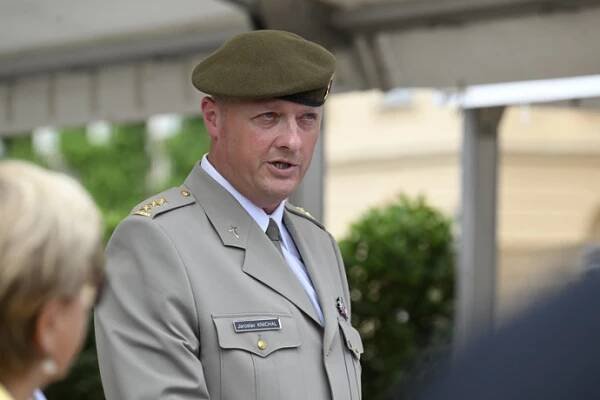 FOTO: Na akci promluvil i hlavní kaplan české armády Jaroslav Knichal.