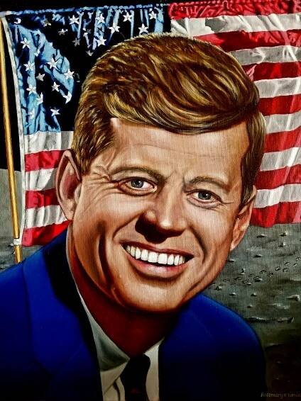 Vasquez Art and Paint Party ExperienceRosemary Vasquez Tuthill Oil Paintings of Presidents and Celebrities