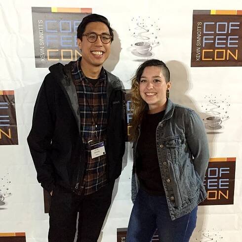 Becca Woodard and David Castillo