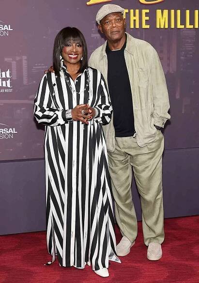 LaTanya Richardson Jackson and Samuel L. Jackson attend Peacock's 