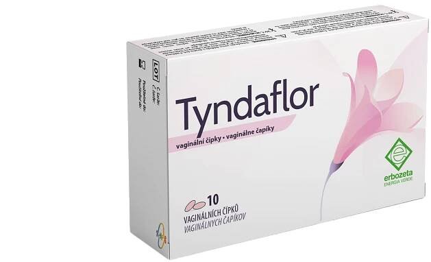 Fotografie Tyndaflor vaginální čípky 10 x 2 g