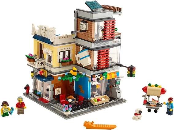 LEGO Creator 3v1 31097 Zverimex s kavárnou