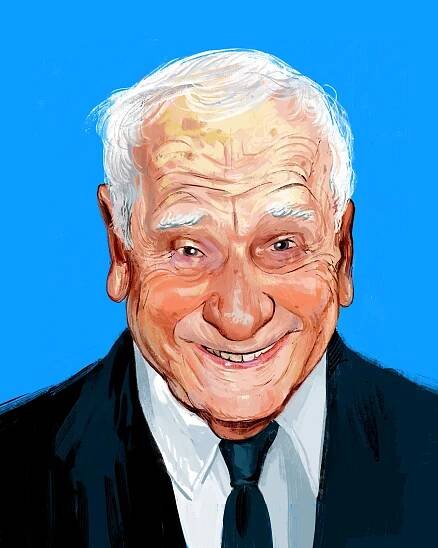 Illustration of Mel Brooks