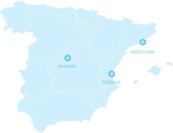 spain map