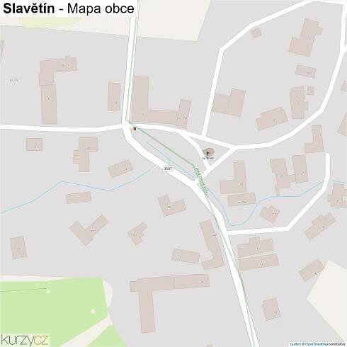 Slavětín - mapy | Kurzy.cz