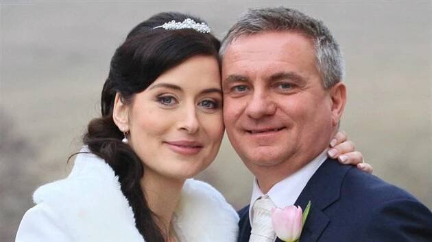 Alexandra Nosková a Vratislav Mynář se vzali 28. února 2015.
